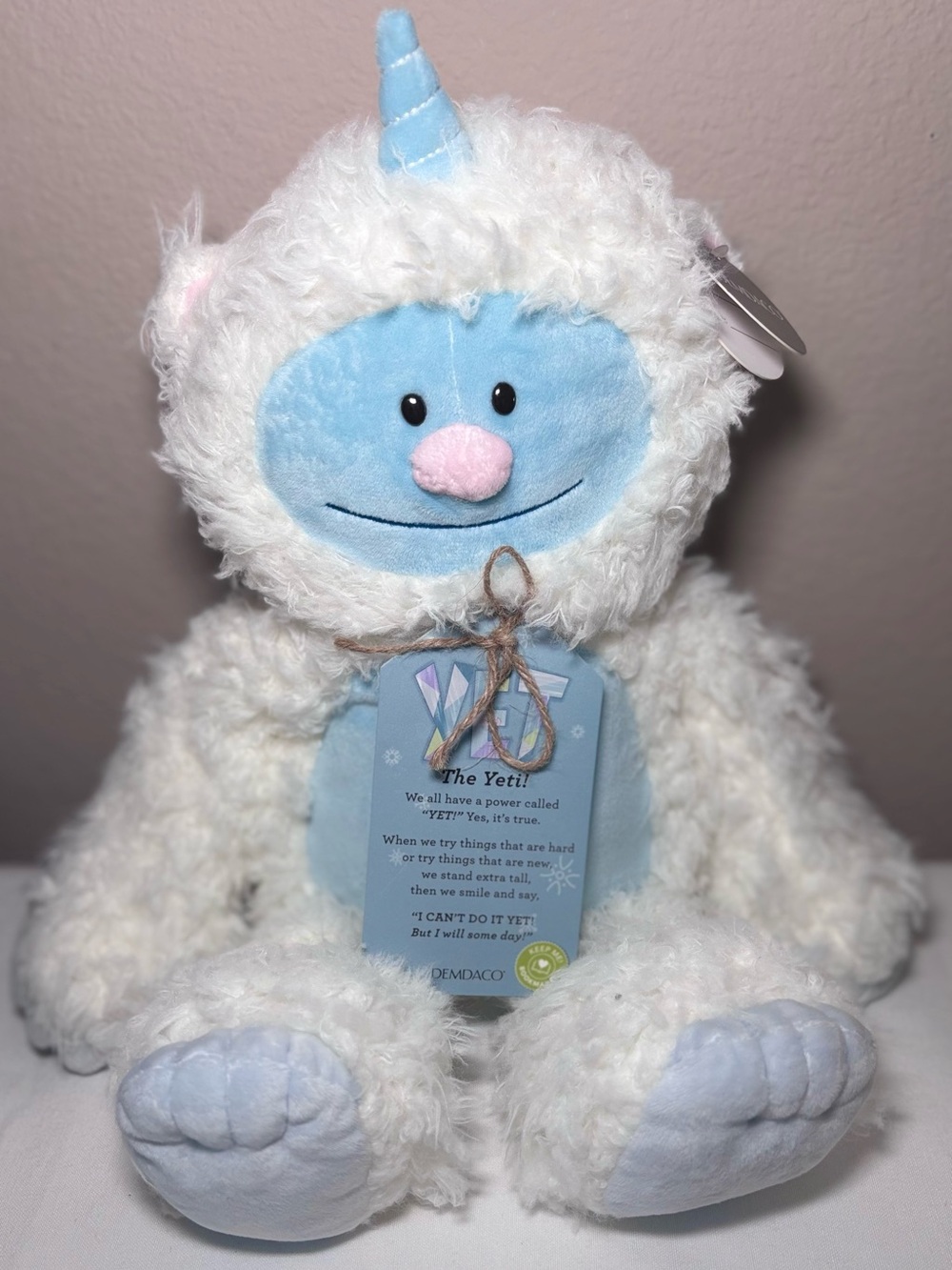 Demdaco Yet the Yeti Plush